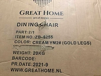 Great home - eetkamerstoel (6x) - afbeelding 5 van  5