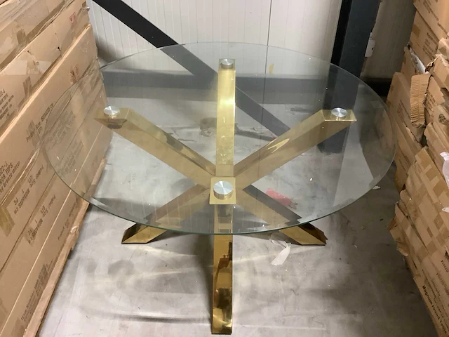Great home - eetkamertafel 130x130x76cm (10x) - afbeelding 3 van  4