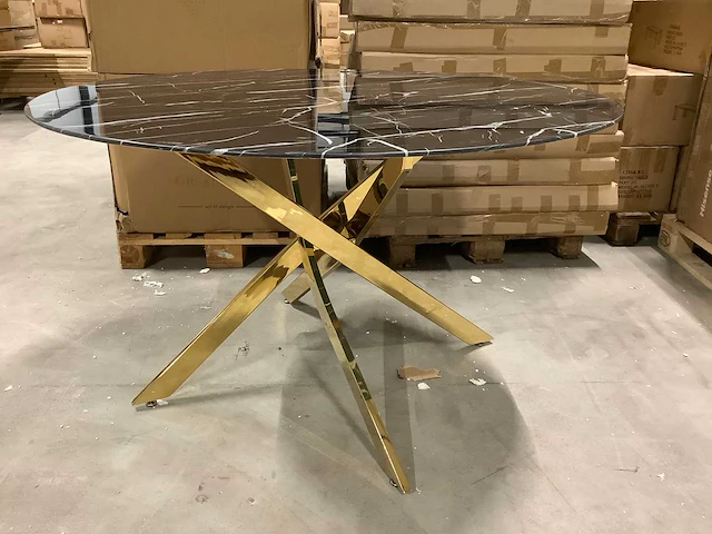 Great home eetkamertafel 130x130x76 cm - afbeelding 2 van  3