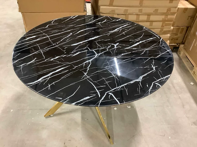 Great home eetkamertafel 130x130x76 cm - afbeelding 3 van  3
