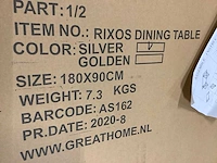 Great home eetkamertafel 180x90x75cm - afbeelding 5 van  5