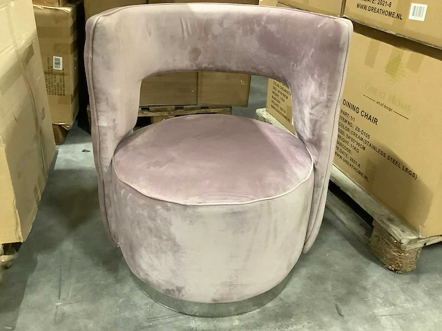 Great home fauteuil rose - afbeelding 1 van  5