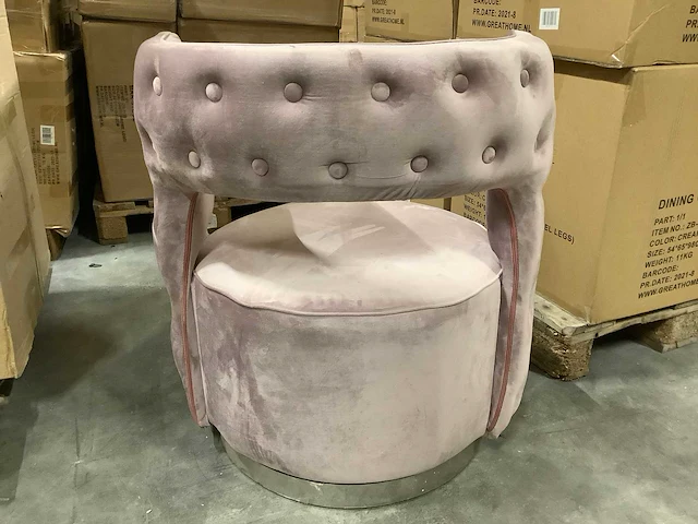 Great home fauteuil rose - afbeelding 3 van  5