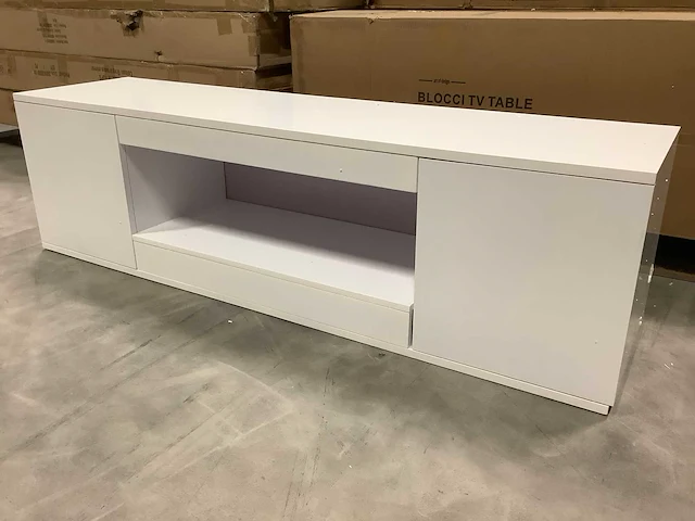 Great home rechthoekig tv meubel 160x40x45 cm - afbeelding 2 van  7