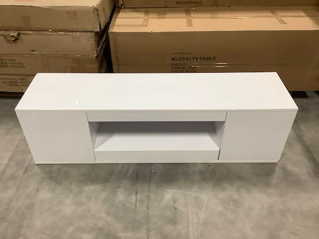 Great home rechthoekig tv meubel 160x40x45 cm - afbeelding 3 van  7