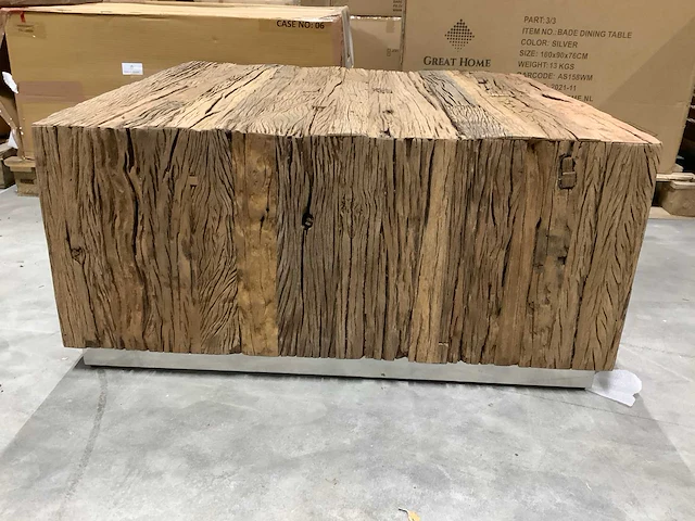 Great home salontafel 100x100x46 - afbeelding 1 van  4