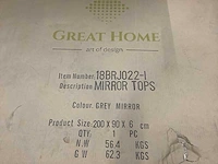Great home spiegel 200x90x6 cm - afbeelding 2 van  2