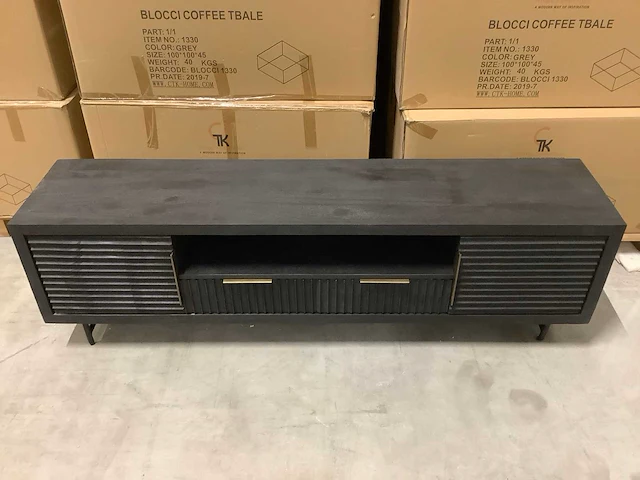 Great home tv meubel 180x41x54 cm - afbeelding 3 van  6