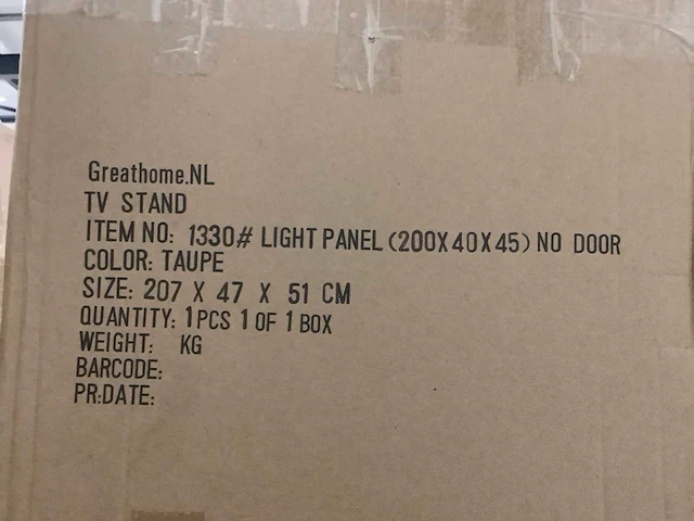 Great home tv meubel 207x47x51 cm - afbeelding 5 van  5