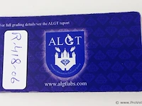Green beryl 8.09ct algt certified - afbeelding 3 van  4