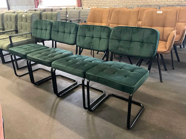 Greencrest eetkamerstoel (4x) - afbeelding 1 van  11