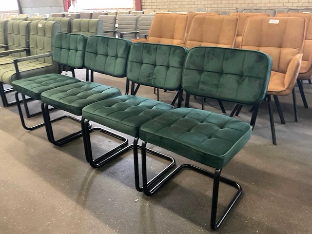 Greencrest eetkamerstoel (4x) - afbeelding 5 van  11