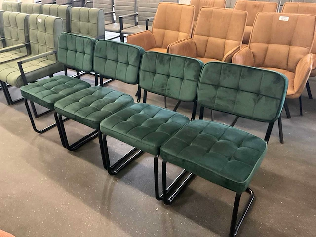 Greencrest eetkamerstoel (4x) - afbeelding 9 van  11