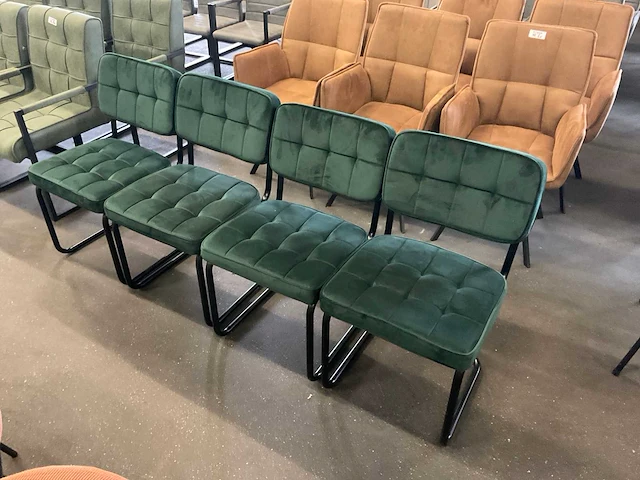 Greencrest eetkamerstoel (4x) - afbeelding 10 van  11