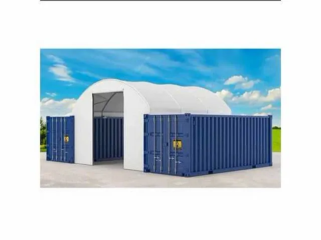 Greenland - - container overkapping met voor/achter wand - 2024 - afbeelding 1 van  6