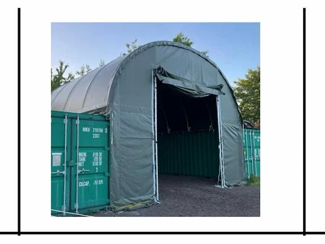 Greenland - - container overkapping met voor/achter wand - 2024 - afbeelding 5 van  6