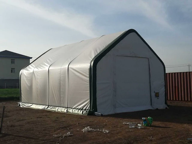 Greenland - 12.20x6.10x4.88 meter - opslagshelter/garagetent - afbeelding 5 van  7