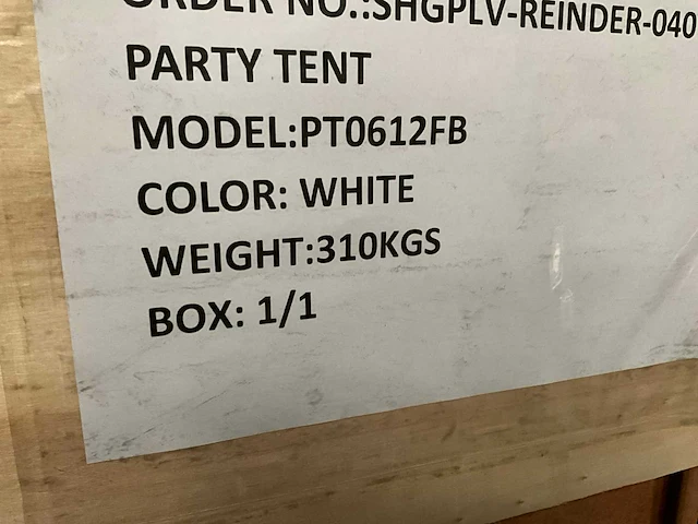 Greenland - 12x6x3 meter - partytent - afbeelding 7 van  8
