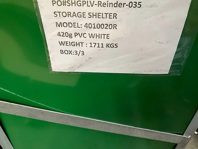 Greenland - 2025 - 12.2x30x6.1m - opslagtent / magazijntent - afbeelding 7 van  7