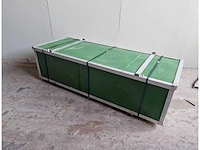 Greenland - 6x6x2 meter - container overkapping met achterwand - afbeelding 3 van  3