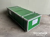 Greenland overkapping tussen 2 containers / container tent 40ft - afbeelding 2 van  4