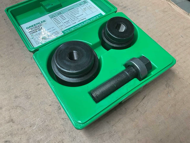 Greenlee 737/737b knockout punch set - afbeelding 1 van  4