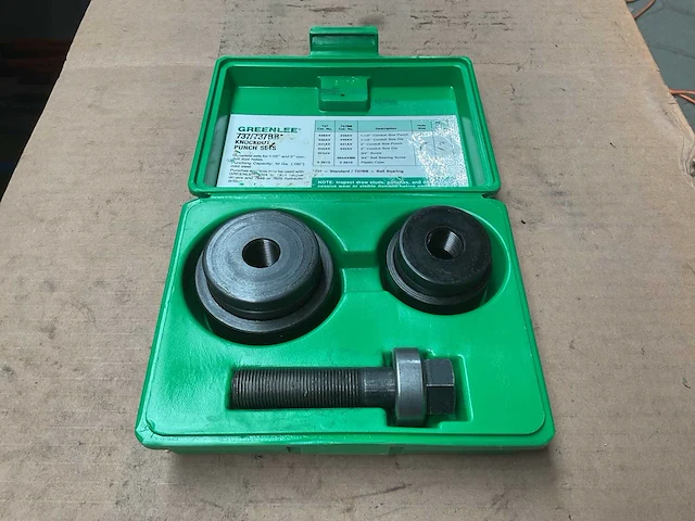 Greenlee 737/737b knockout punch set - afbeelding 2 van  4