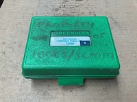 Greenlee 737/737b knockout punch set - afbeelding 4 van  4