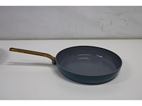 Greenpan evo koekenpan 30 cm pfas vrij blauw - afbeelding 2 van  4