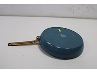 Greenpan evo koekenpan 30 cm pfas vrij blauw - afbeelding 3 van  4