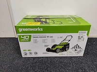 Greenworks - g40lm41k4 - accu-grasmaaier - afbeelding 2 van  8