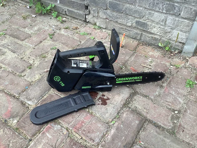 Greenworks gd40tcs kettingzaag - afbeelding 4 van  4