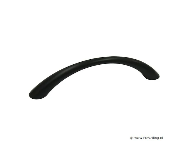 Greep rond 96 mm mat zwart - afbeelding 1 van  1