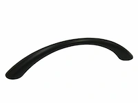 Greep rond 96 mm mat zwart - afbeelding 1 van  1