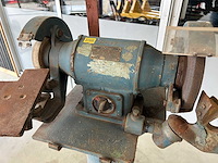 Greif dubbele slijpmachine op standaard 400v - afbeelding 3 van  4