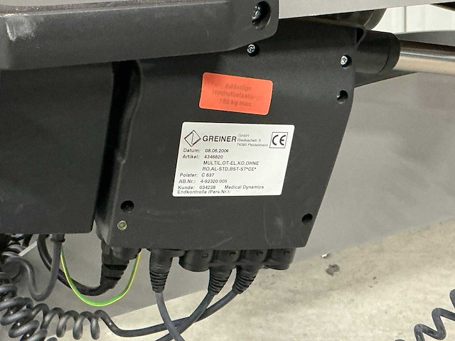 Greiner - patiënt stoel - afbeelding 4 van  4