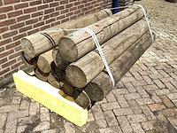 Grenen - 700 x 1000 x 1500 mm - houten palen (13x) - afbeelding 3 van  4