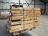 Grenen balk 150x8,5x4,5 cm (150x) - afbeelding 3 van  8