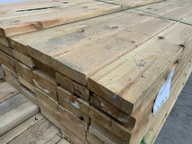 Grenen balk 38x140x4265 (116x) - afbeelding 7 van  8