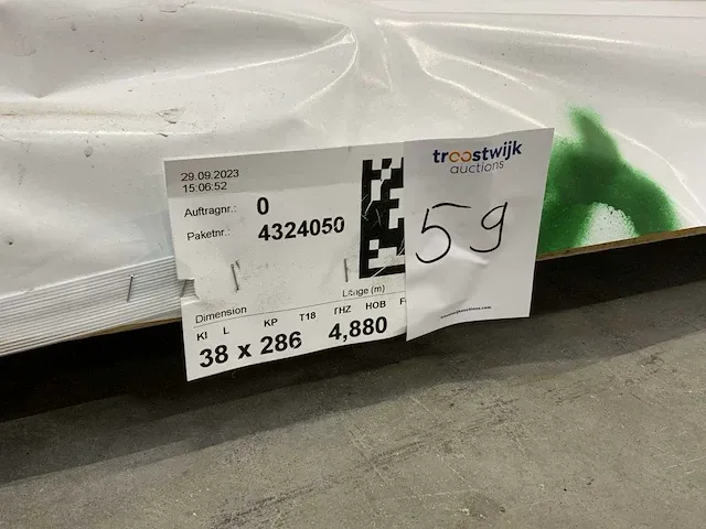 Grenen balk 38x286x4880 (9x) - afbeelding 5 van  5