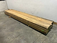 Grenen balk 450x12,5x7,5 cm (28x) - afbeelding 1 van  6