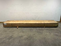 Grenen balk 450x12,5x7,5 cm (28x) - afbeelding 2 van  6
