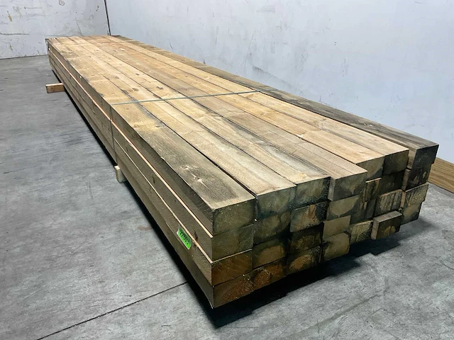 Grenen balk 450x12,5x7,5 cm (28x) - afbeelding 5 van  6