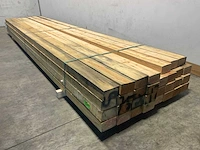 Grenen balk 450x12.5x7.5 cm (30x) - afbeelding 1 van  6