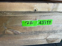 Grenen balk 450x12,5x7,5 cm (8x) - afbeelding 5 van  5