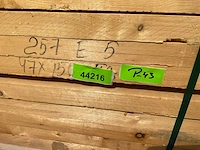 Grenen balk 500x15x4 cm (43x) - afbeelding 5 van  5