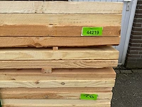 Grenen balk 600x10x5 cm (36x) - afbeelding 5 van  5