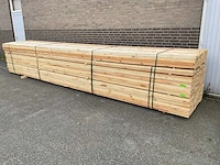 Grenen balk 600x15x4 cm (20x) - afbeelding 1 van  4