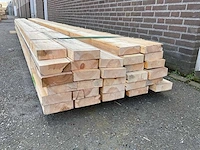 Grenen balk 600x15x5 cm (15x) - afbeelding 3 van  4