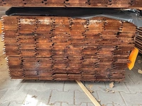 Grenen channelsiding bruin geïmpregneerd 4800x140x18mm (120x) - afbeelding 3 van  3